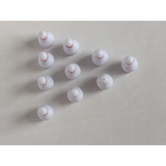 Miniatures Bowling Pins Finger Sports Cake Accessories Toy Set 10 Table Set - Picture 3 of 4